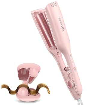 可愛らしい挟むだけカールアイロン マイナスイオン吹出 Amazon | MiroPure ヘアアイロン カール ウェーブアイロン 34